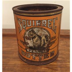 Squirrel 27 oz. Peanut Butter Tin, No Lid