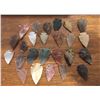 Image 1 : Collection Of 25 Stone Arrow Heads