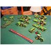 Image 1 : Lot Of 1/64 Scale John Deere Tractor Toys W/ Lots Of Attachments