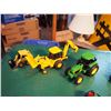 Image 2 : Lot Of Toy Tractors, John Deere, International, Oliver, Etc.