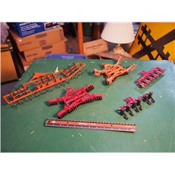 Lot Of Toy Tractor Accessories