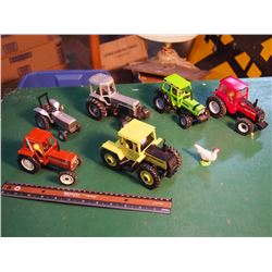 Lot Of Toy Tractors