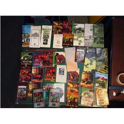 Lot Of Ertl John Deer/Case Paper Advertising Pieces