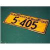 Image 1 : Saskatchewan 33" Licence Plate