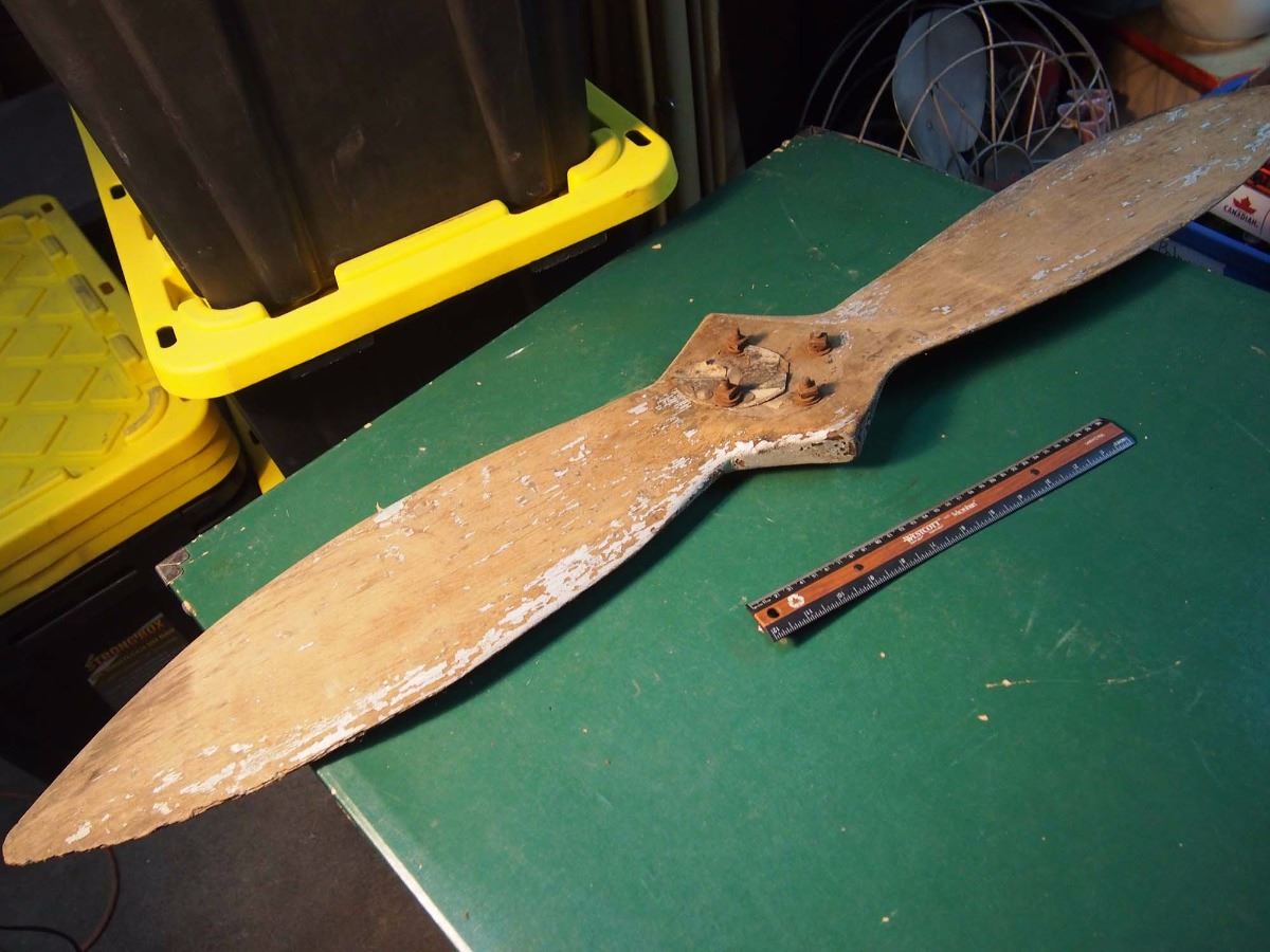 Wooden Windcharger Propeller