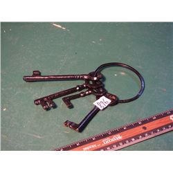 Set Of Cast Iron Keys