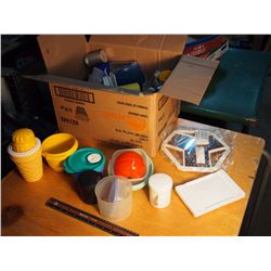 Box Full Of Kitchenware (Tupperware, Etc.)