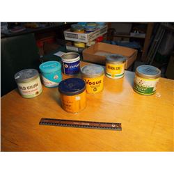 Lot Of Tobacco Tins (7) (Vogue, Old Chum, Export, Etc)