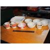 Image 1 : Lot Of Fire King Bowls & Cups
