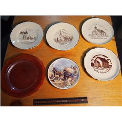Commemorative Plates (Sask Church Plates)