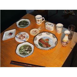 Misc. Decorative Plates And Cups (Some Royalty)