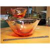 Image 3 : Chip ‘N Dip Bowl, Red Tinted Glass