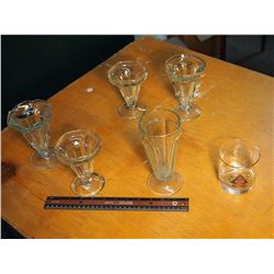 Various Sundae Glasses