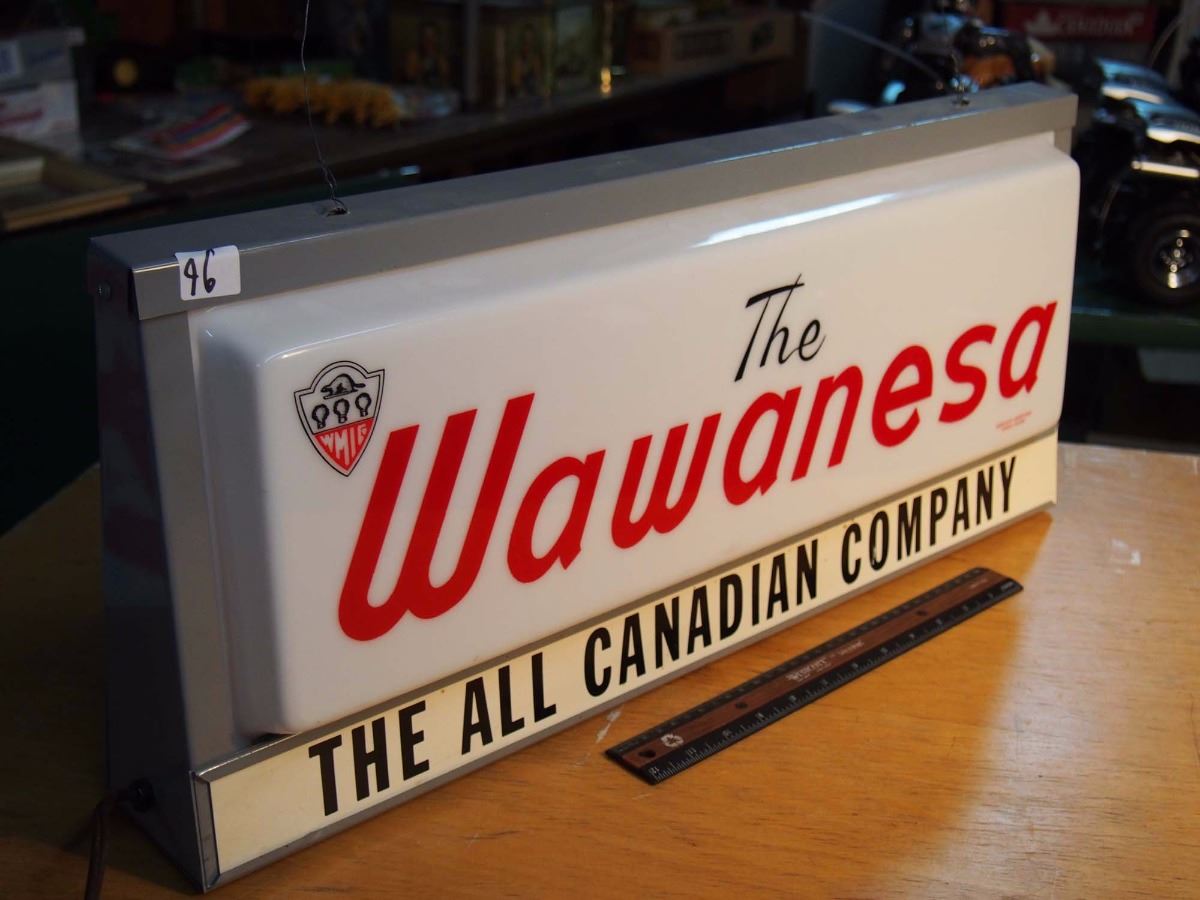 The Wawanesa Lighted Sign, Not Working