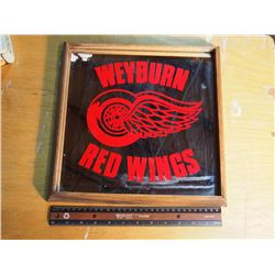Weyburn Red Wings Mirror Wall Piece