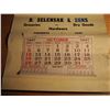 Image 2 : 1947 Selensak And Sons Calendar, Portreeve Sask