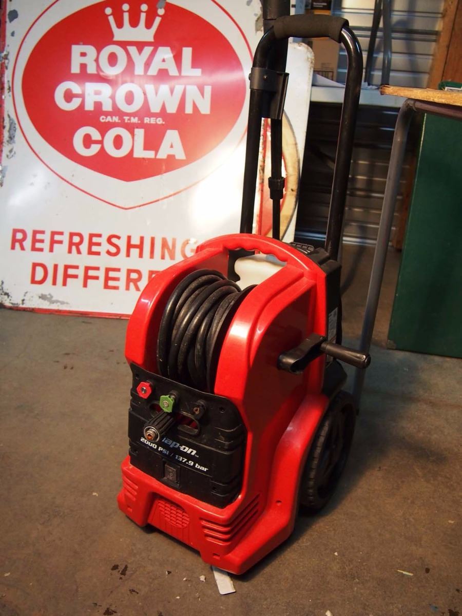 SnapOn Pressure Washer, Not Running, Needs Work Bodnarus Auctioneering