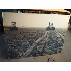 Tractor Wall Piece (38” x 28”)