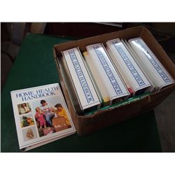 Box Full Of Home Health Handbook Binders