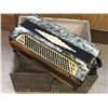 Image 2 : H. Henschien Accordion Playable Condition W/ Custom Case