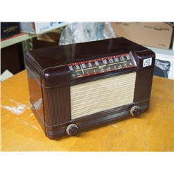 Bakelite Marconi Tube Radio