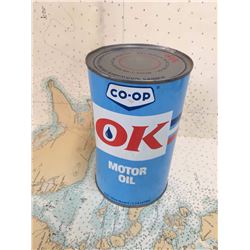 Co-op OK Motor Oil Quart, Unopened