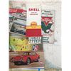 Image 4 : Lot Of Vintage Road Maps (B/A, Texaco, Mobil, Gulf, Flying A, Etc.)