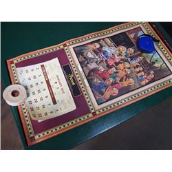 1972 Frosst Advertising Calendar "Dingbat Land"