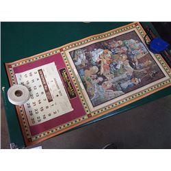 1971 Frosst Advertising Calendar "Dingbat Land"