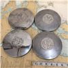 Image 1 : Lot Of Four Vintage Volkswagon VW Hubcap Centre Caps