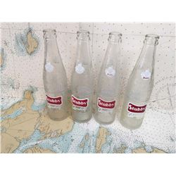 Stubby Soda Pop Bottles (4)