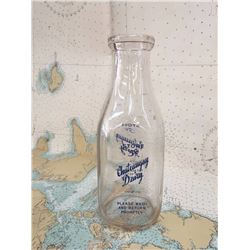 Minot North Dakota Milk Bottle Purity Dairy