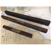 Image 1 : Lot Of Antique Wooden Levels (3), (1 is a Stanley Sweetheart)