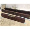 Image 2 : Lot Of Antique Wooden Levels (3), (1 is a Stanley Sweetheart)