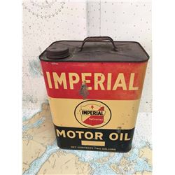 Imperial Motor Oil Can, 2 Gallon