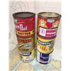 Image 1 : Lot Of Vintage Peanut Butter & Jam Tins (6)