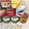 Image 3 : Lot Of Vintage Tobacco Tin Cans (15), (Vary In Condition)