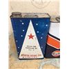 Image 2 : Lot Of Rectangle Oil Cans (3) (Gulf, Northstar, B/A)