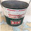 Image 3 : British American, B/A, Bow-Tie Grease Pail, 10Lbs
