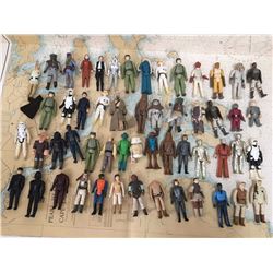 Massive Lot Of Original 70’s & 80’s Star Wars Action Figure Toys (Vary In Condition)
