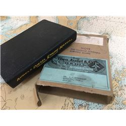Audels Diesel Engine Repair Manual W/ Original Mail Parcel, 50’s