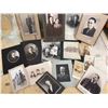 Image 1 : Lot Of Antique Cabinet Cards And Photos