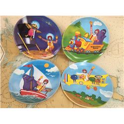 1985 McDonalds plates (4)