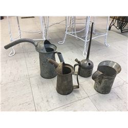 Lot Of Oil Spouts And Oilers (4)