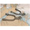 Image 1 : Set Of Authentic Steel Boot Spurs