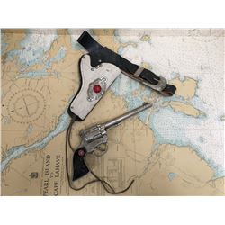 Vintage Buntline Cap Gun And Holster