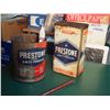 Image 1 : Lot Of Prestone Anti-Freeze Tins (2)
