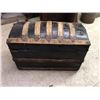 Image 2 : Antique Dome Top Trunk, 37"x17"x20"