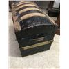 Image 4 : Antique Dome Top Trunk, 37"x17"x20"