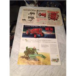 Misc. Ads (International, Massey Harris, John Deere)
